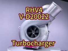 El motor de la serie RHV4 V-D20022 está equipado con un turbocompresor.