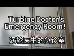 ¿En la sala de emergencias del médico de la turbina???