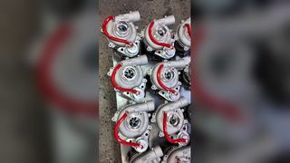 Piezas del turbocompresor: impulsor de fresado de cinco ejes